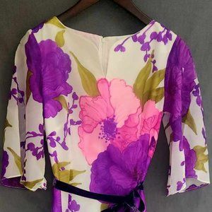 Vintage 1960-70's, Vright floral dress